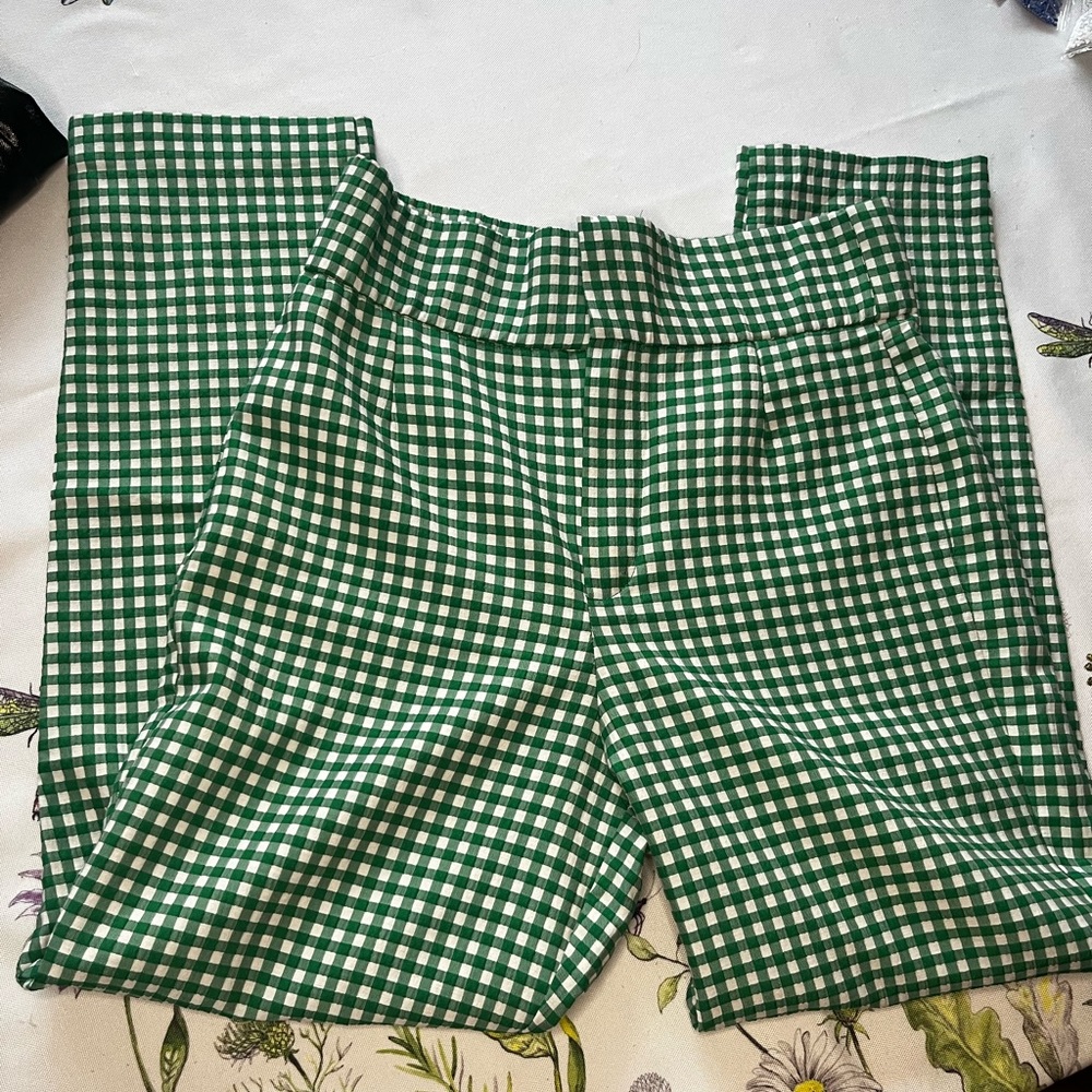 Green Zara Dress Pants